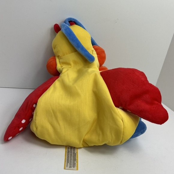 Melissa & Doug K's Kids Plush Hungry Pelican With 1 Rattle Fish Crinkle Squeak - Picture 6 of 12